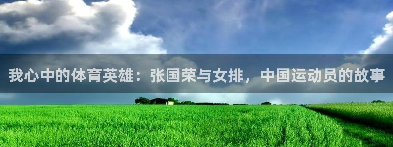 中欧基金管理有限公司：我心中的体育英雄：张国荣与女排，中国运动员的故事